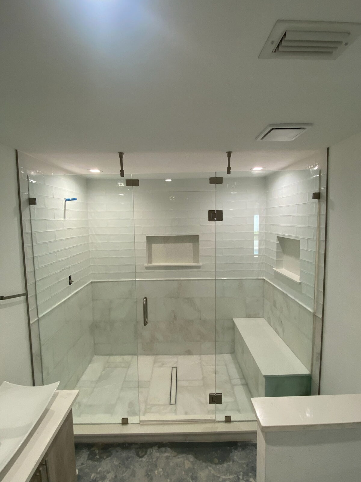 R&J Home Improvements project photo - bathrooms work in Central Florida.