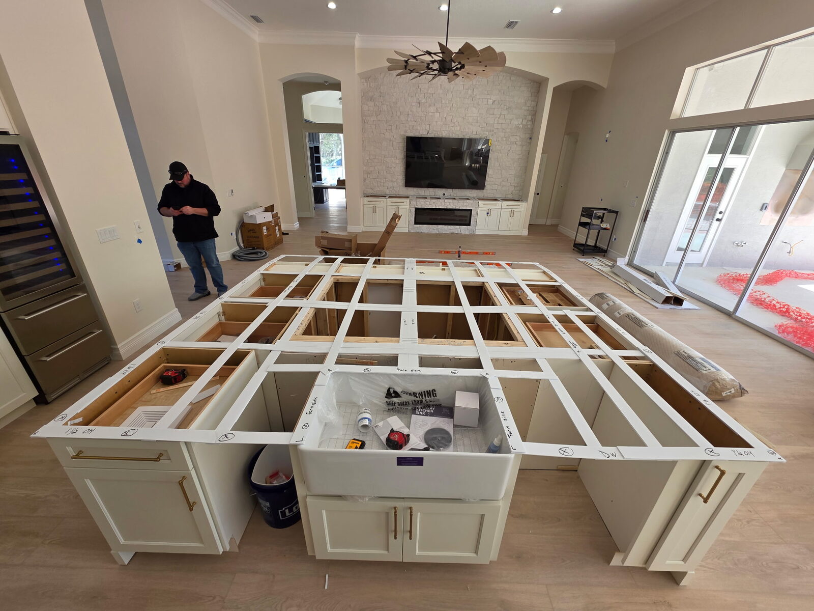 R&J Home Improvements project photo - kitchens work in Central Florida.