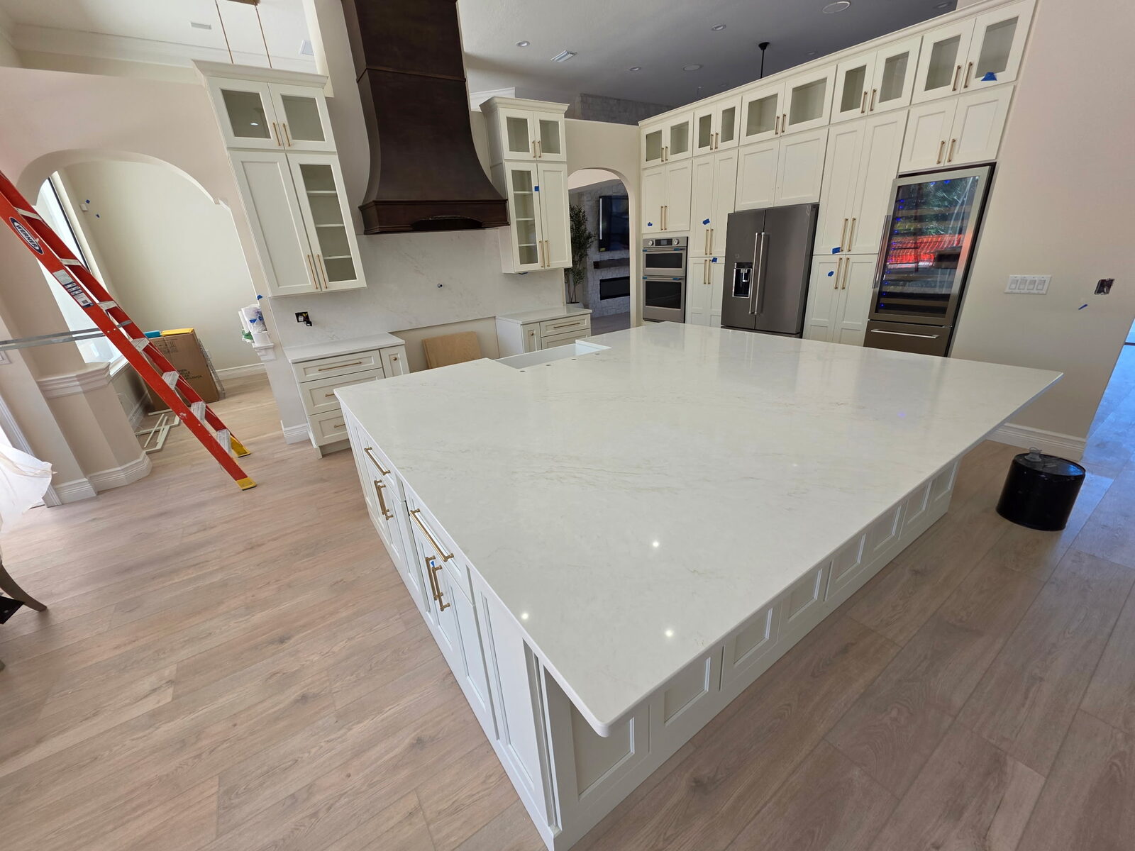 R&J Home Improvements project photo - countertops work in Central Florida.