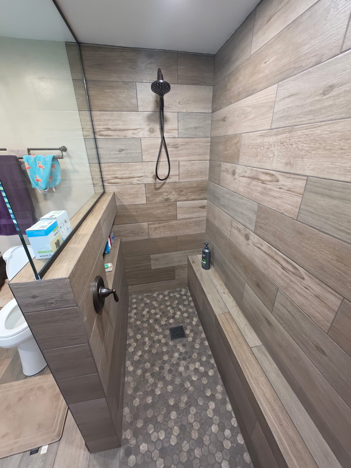 R&J Home Improvements project photo - bathrooms work in Central Florida.