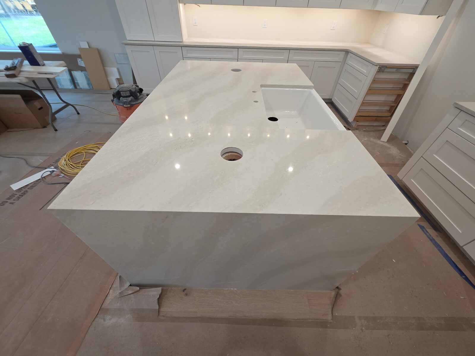 R&J Home Improvements project photo - countertops work in Central Florida.