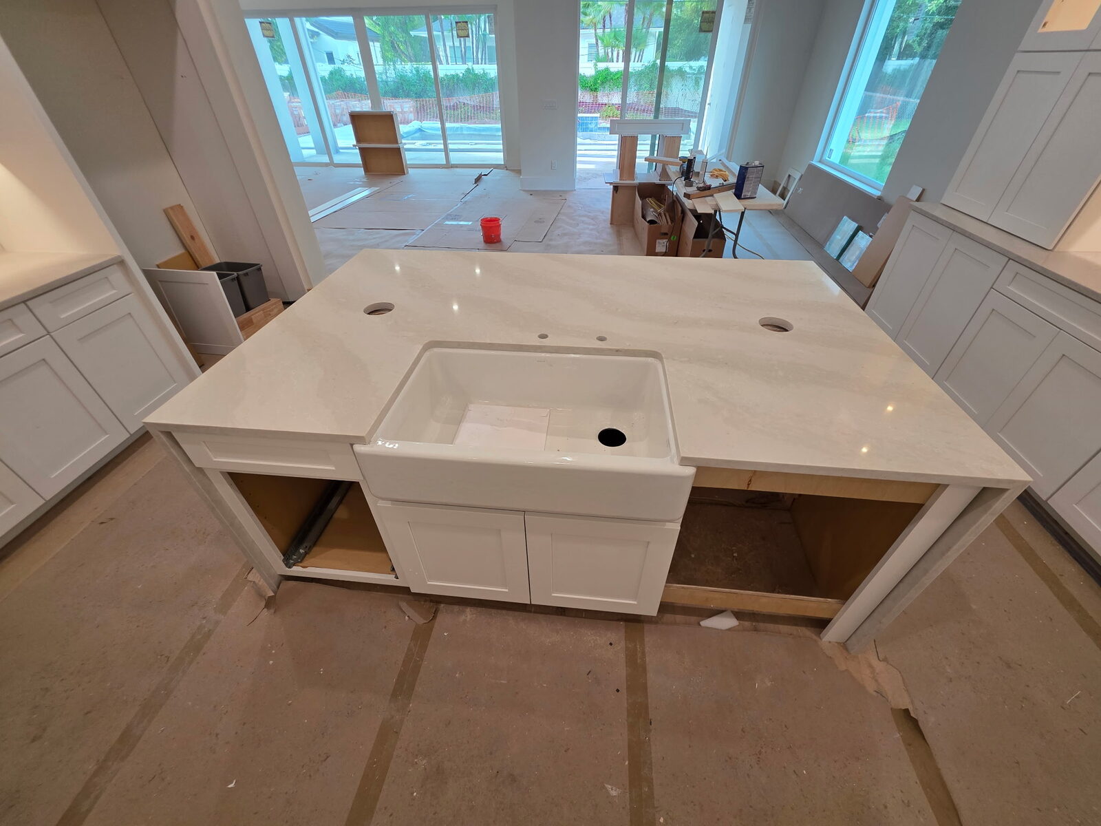 R&J Home Improvements project photo - tile work in Central Florida.