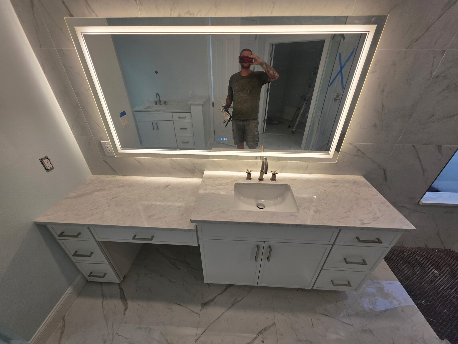 R&J Home Improvements project photo - bathrooms work in Central Florida.