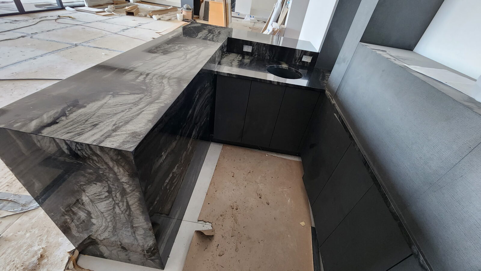 R&J Home Improvements project photo - countertops work in Central Florida.