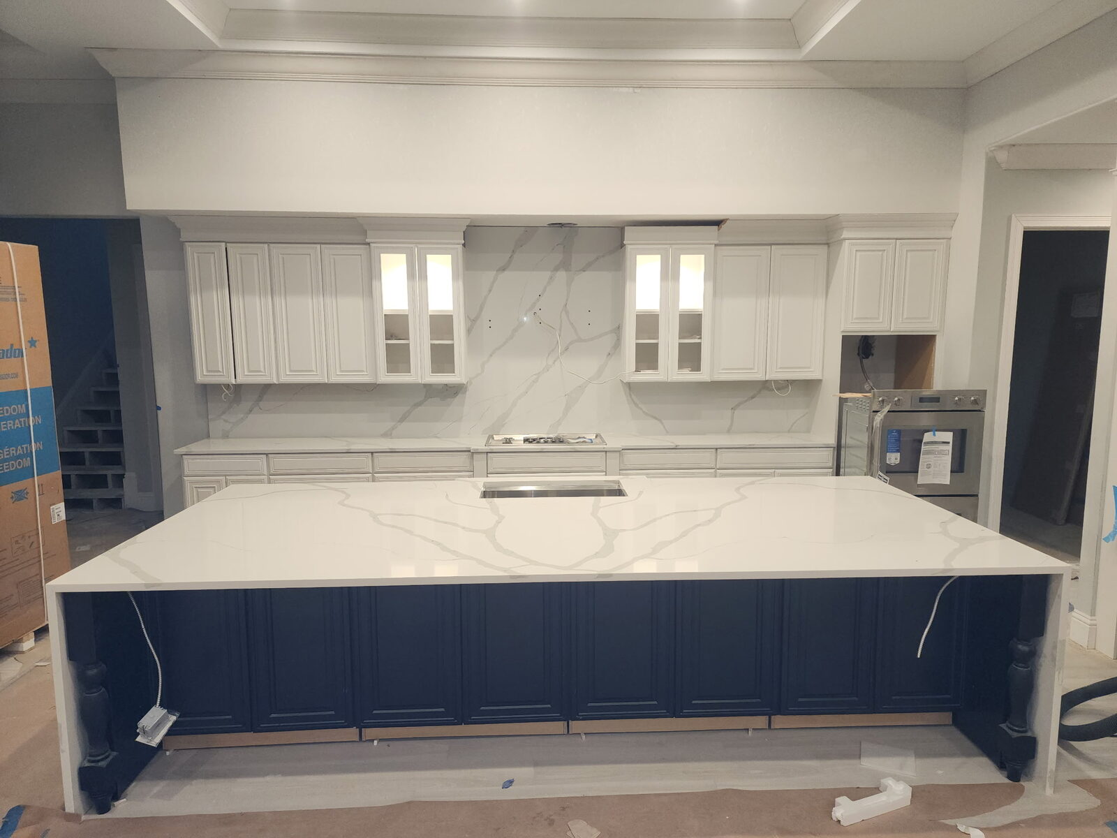 R&J Home Improvements project photo - countertops work in Central Florida.