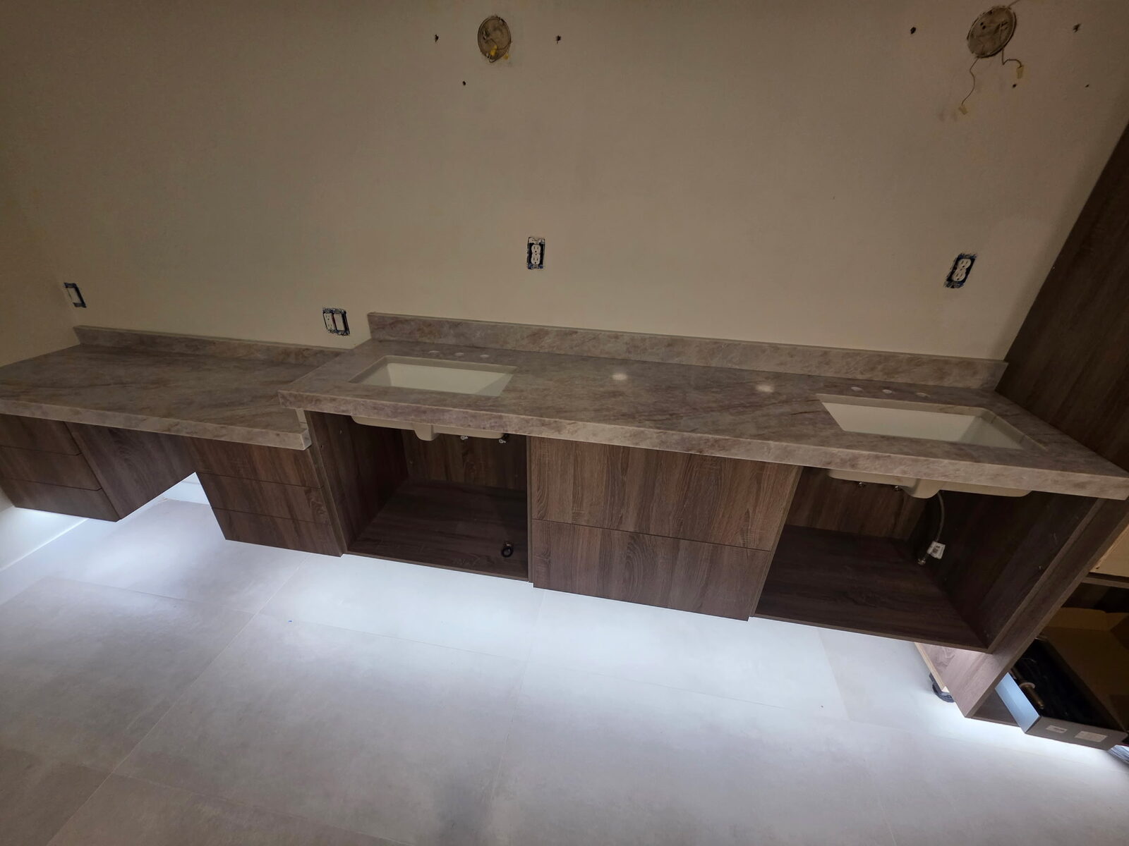 R&J Home Improvements project photo - bathrooms work in Central Florida.