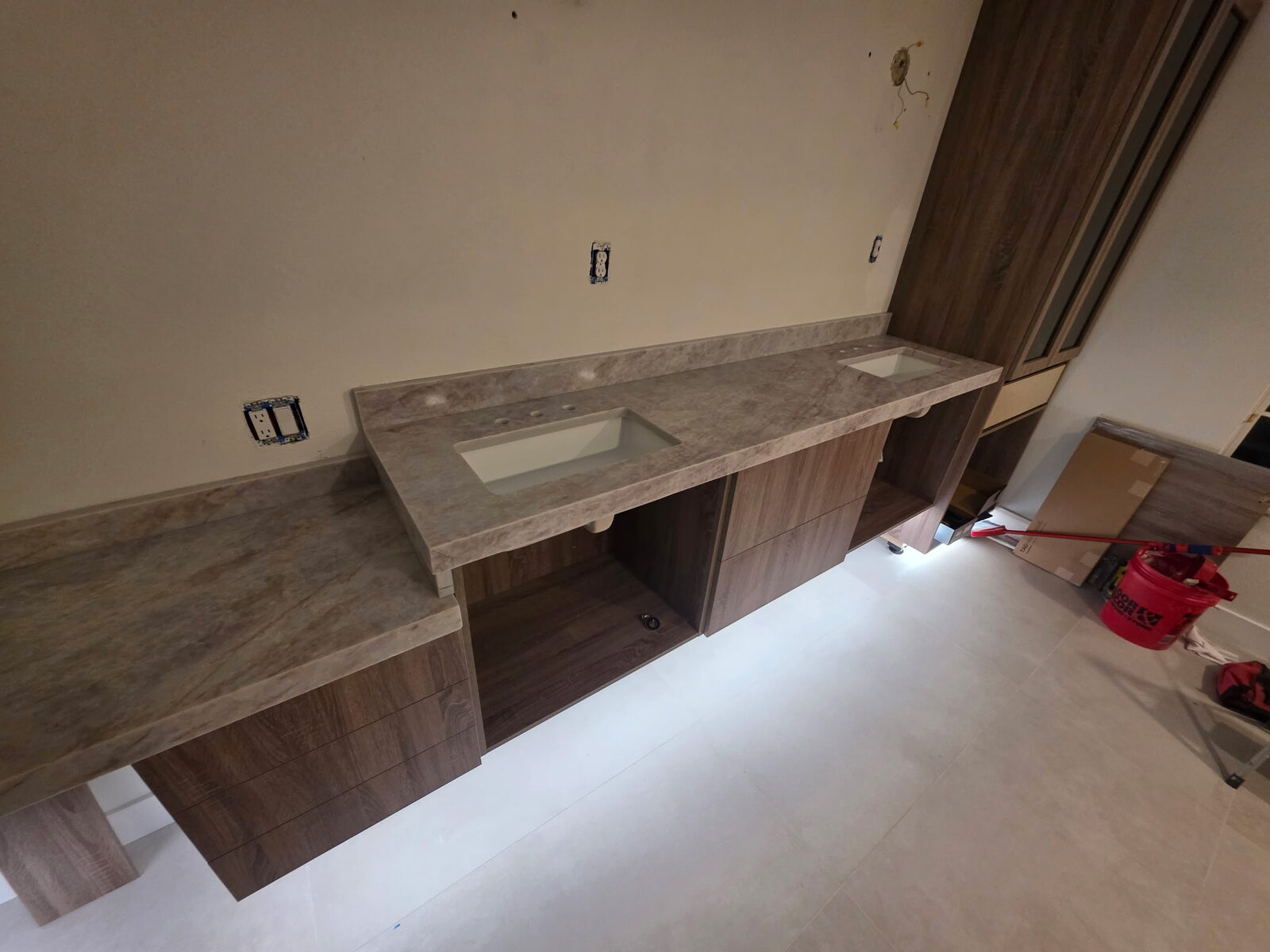 R&J Home Improvements project photo - tile work in Central Florida.
